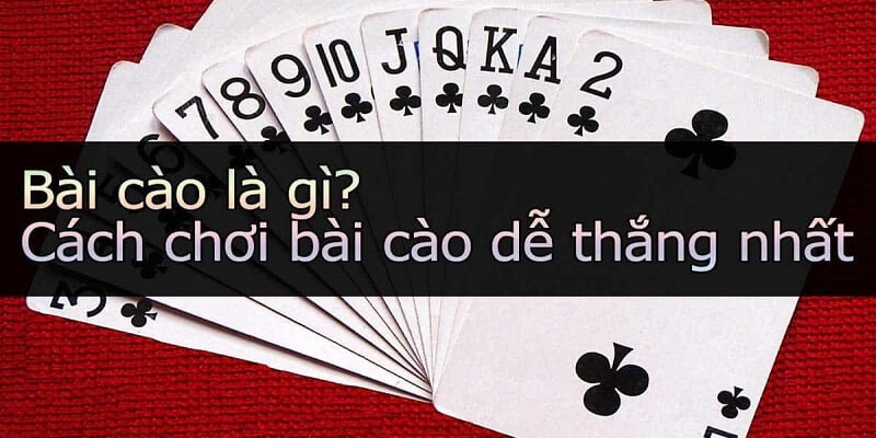 Bài cào là tựa game sử dụng bộ bài tây 52 lá mà mỗi người chơi được chia 3 quân ngẫu nhiên